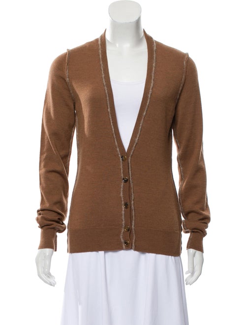 Dolce & Gabbana Lightweight Knit Cardigan Brown