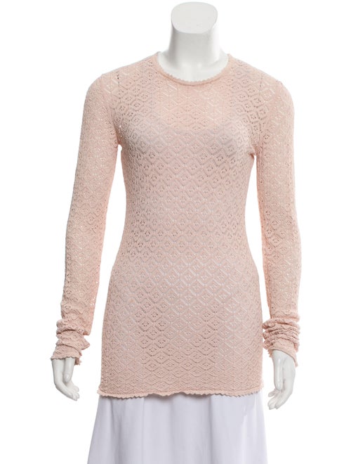 Dolce & Gabbana Lightweight Knit Sweater Pink