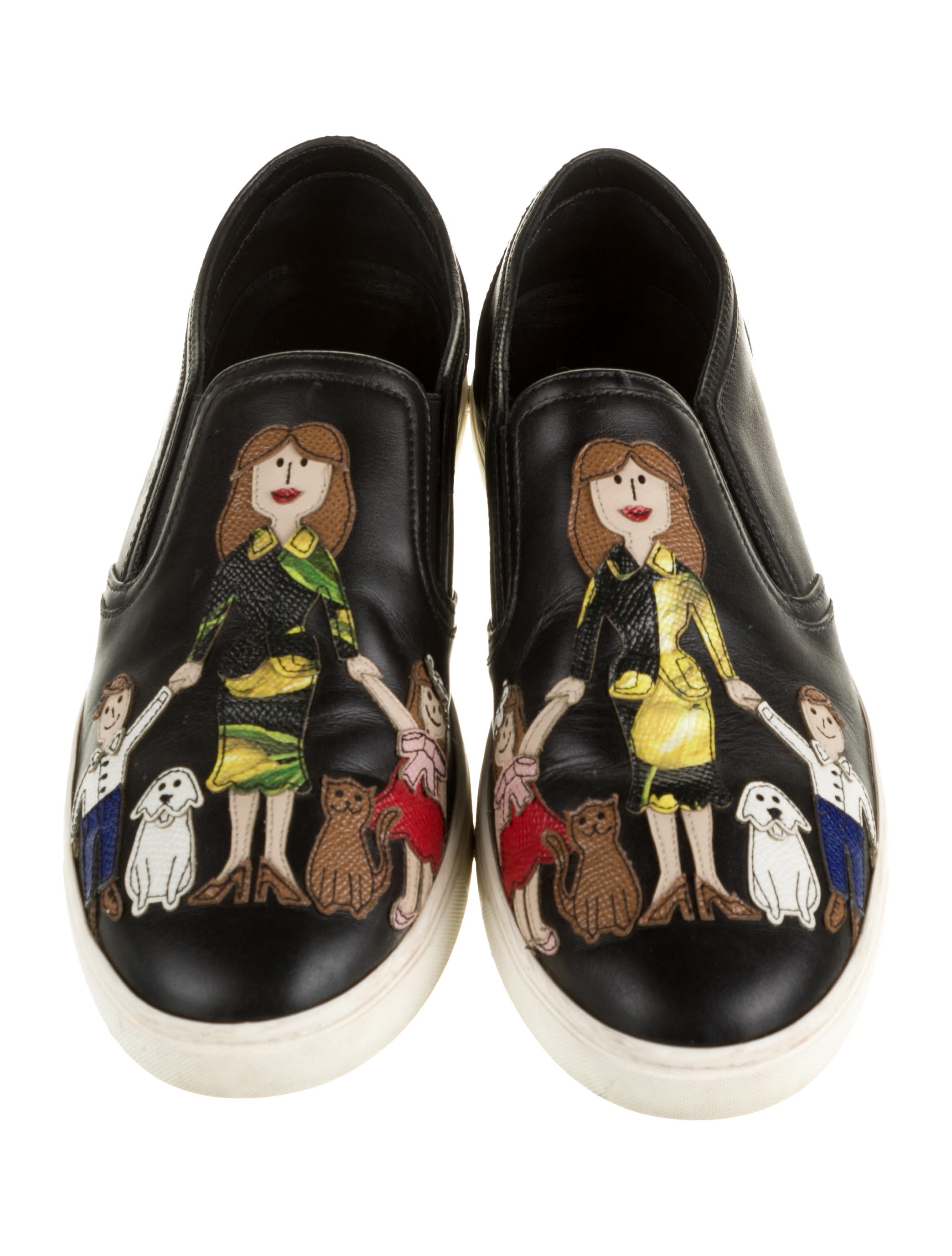 d&g slip on shoes