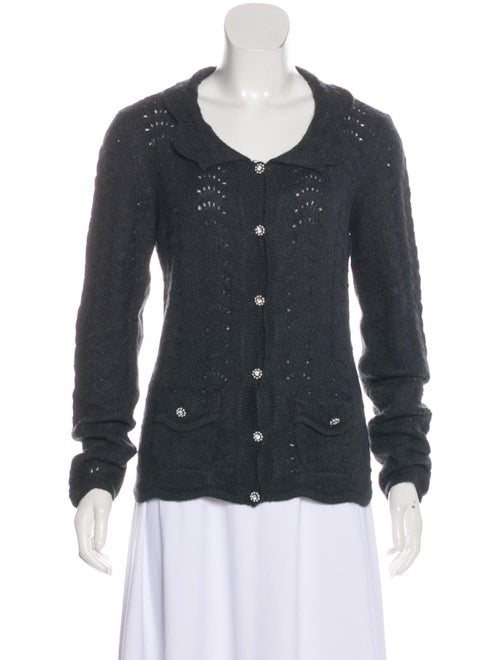 Dolce & Gabbana Scalloped Knit Cardigan