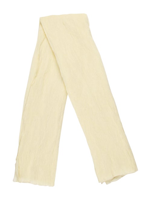 Dolce & Gabbana Woven Shawl Yellow