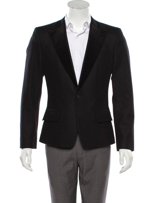 Dolce & Gabbana Velvet-Trimmed Wool Tuxedo Jacket