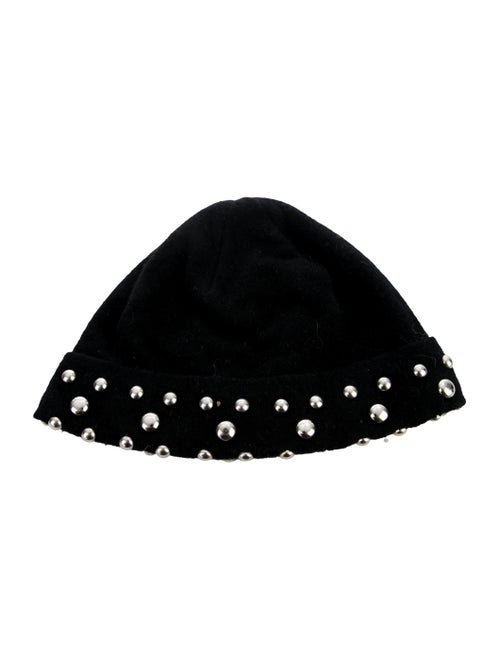 Dolce & Gabbana Cashmere Knit Beanie Black