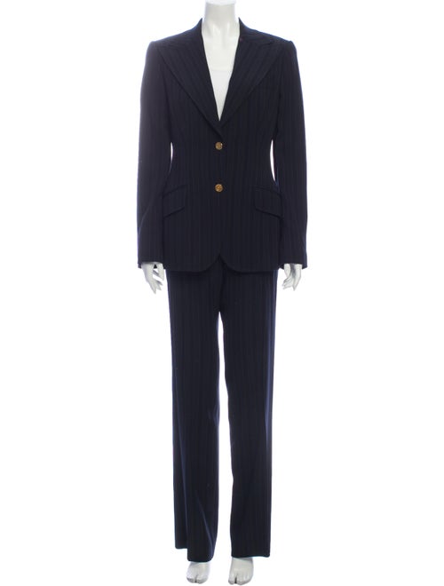 Dolce & Gabbana 2000's Virgin Wool Pantsuit Wool