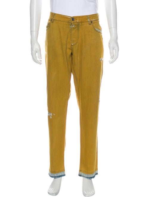 Dolce & Gabbana Classic Skinny Jeans Yellow