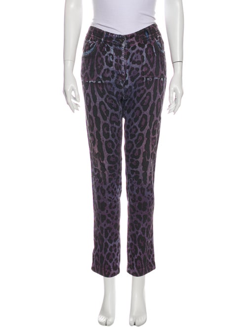 Dolce & Gabbana Mid-Rise Straight Leg Jeans