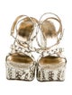 Dolce & Gabbana Snakeskin Sandals