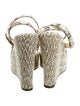 Dolce & Gabbana Snakeskin Sandals
