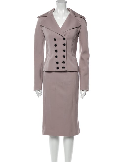 Dolce & Gabbana Virgin Wool Skirt Suit Wool