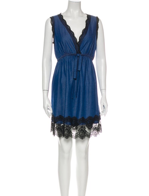 Dolce & Gabbana Denim Mini Dress Mini Dress Denim