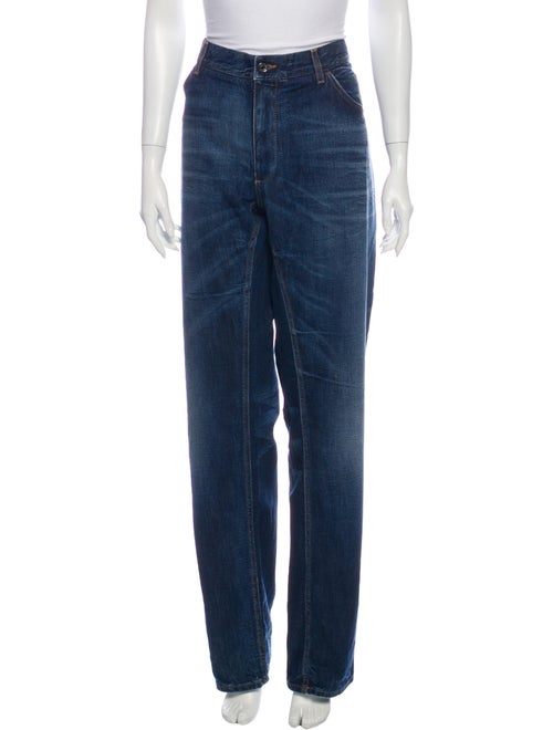 Dolce & Gabbana Mid-Rise Wide-Leg Jeans Wide Leg J
