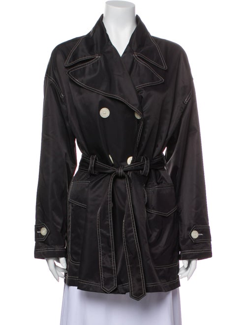 Dolce & Gabbana Vintage Trench Coat Black