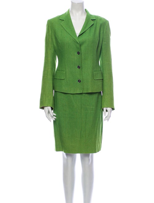 Dolce & Gabbana Skirt Suit Green