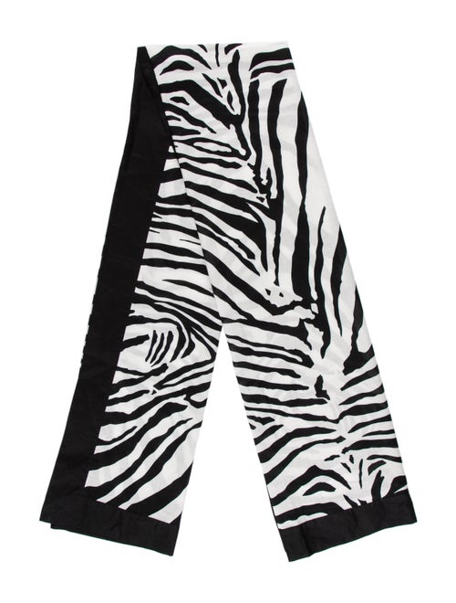Dolce & Gabbana Zebra Print Parero Black