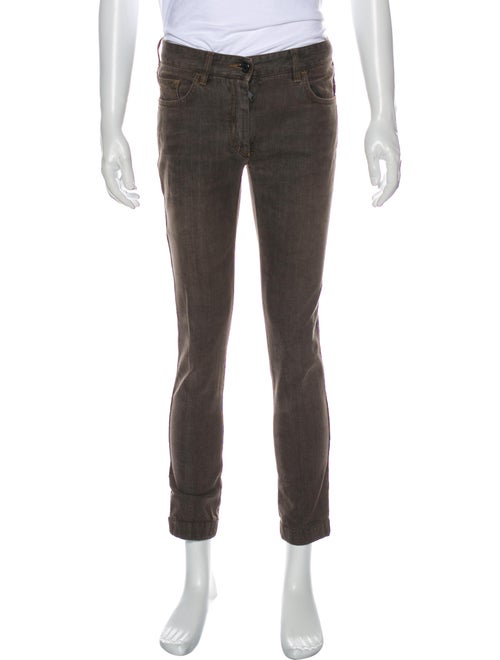 Dolce & Gabbana Slim Fit Jeans Brown