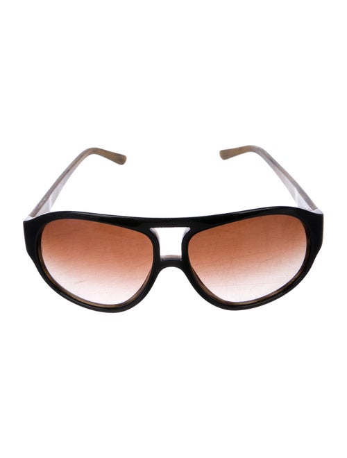 Dolce & Gabbana Gradient Aviator Sunglasses black