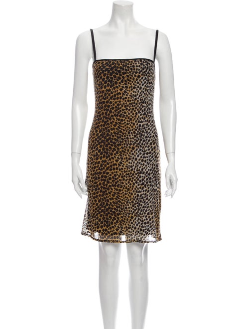 Dolce & Gabbana Animal Print Cover-Up