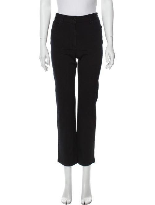 Dolce & Gabbana Mid-Rise Straight Leg Jeans Black