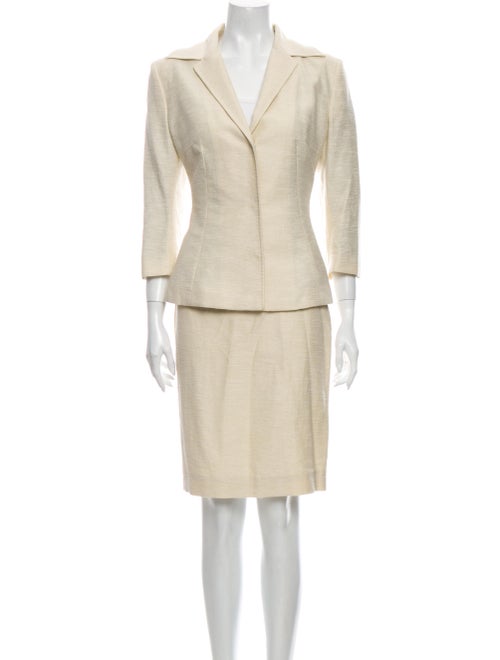 Dolce & Gabbana Linen Skirt Suit