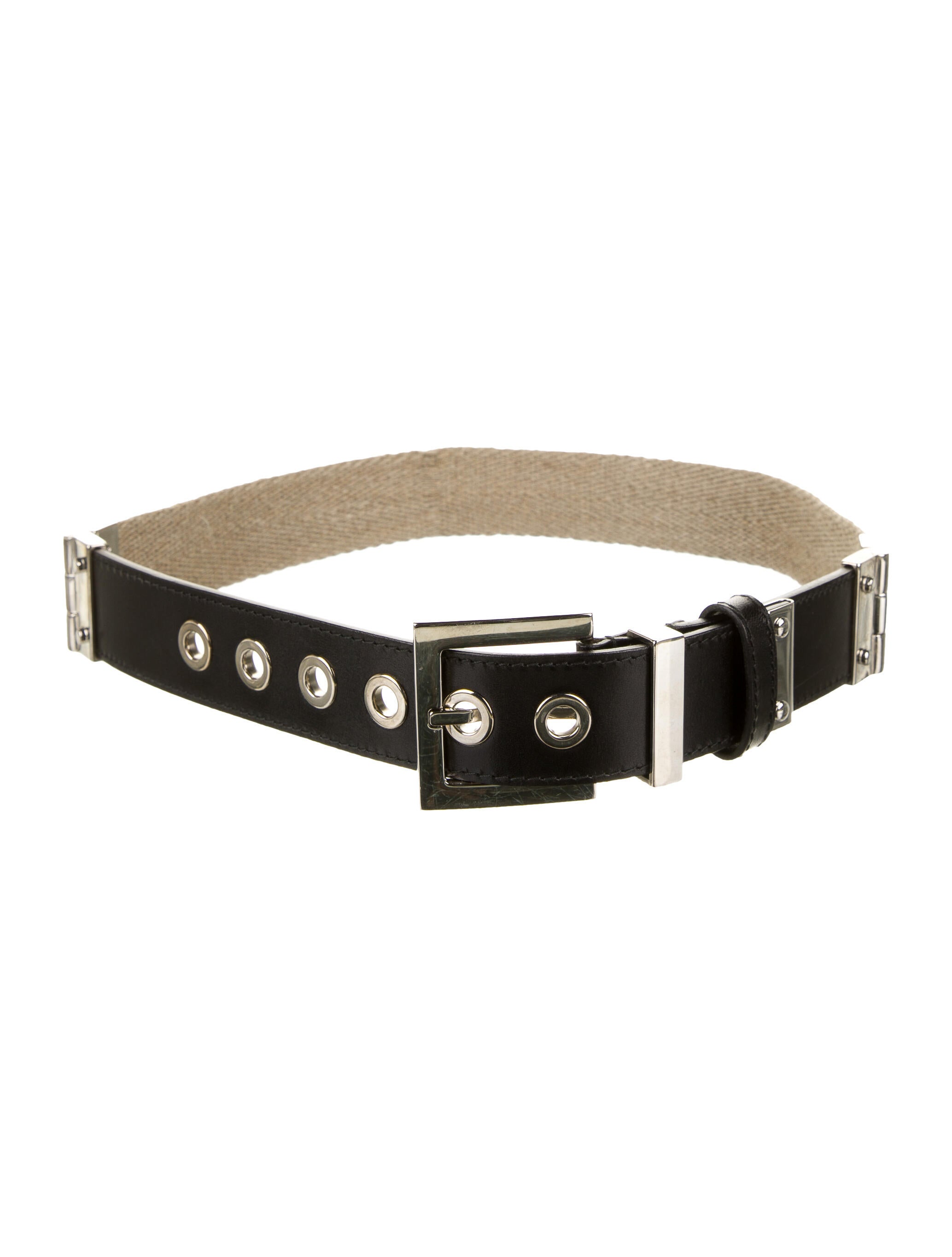 Dolce & Gabbana Leather Waist Belt Accessories DAG220739 The RealReal