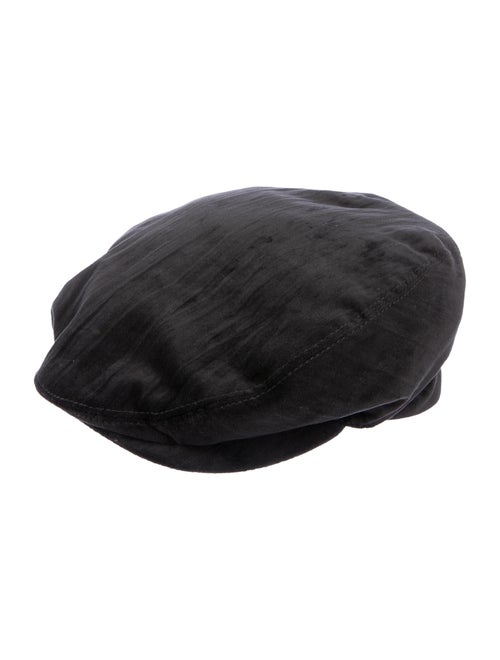 Dolce & Gabbana Velvet Newsboy Hat