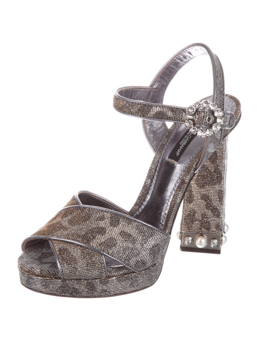 dolce and gabbana animal heels