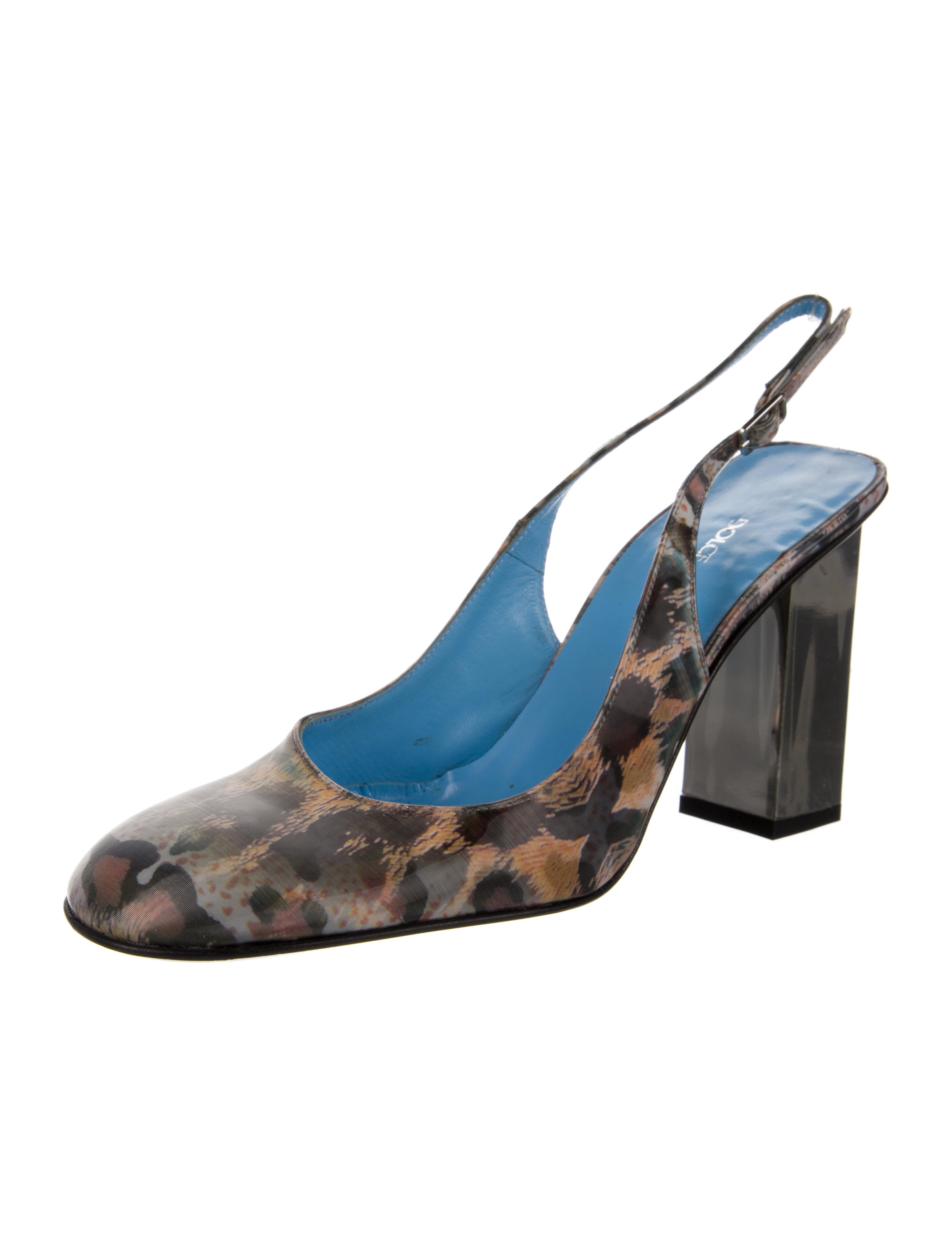 dolce and gabbana animal heels
