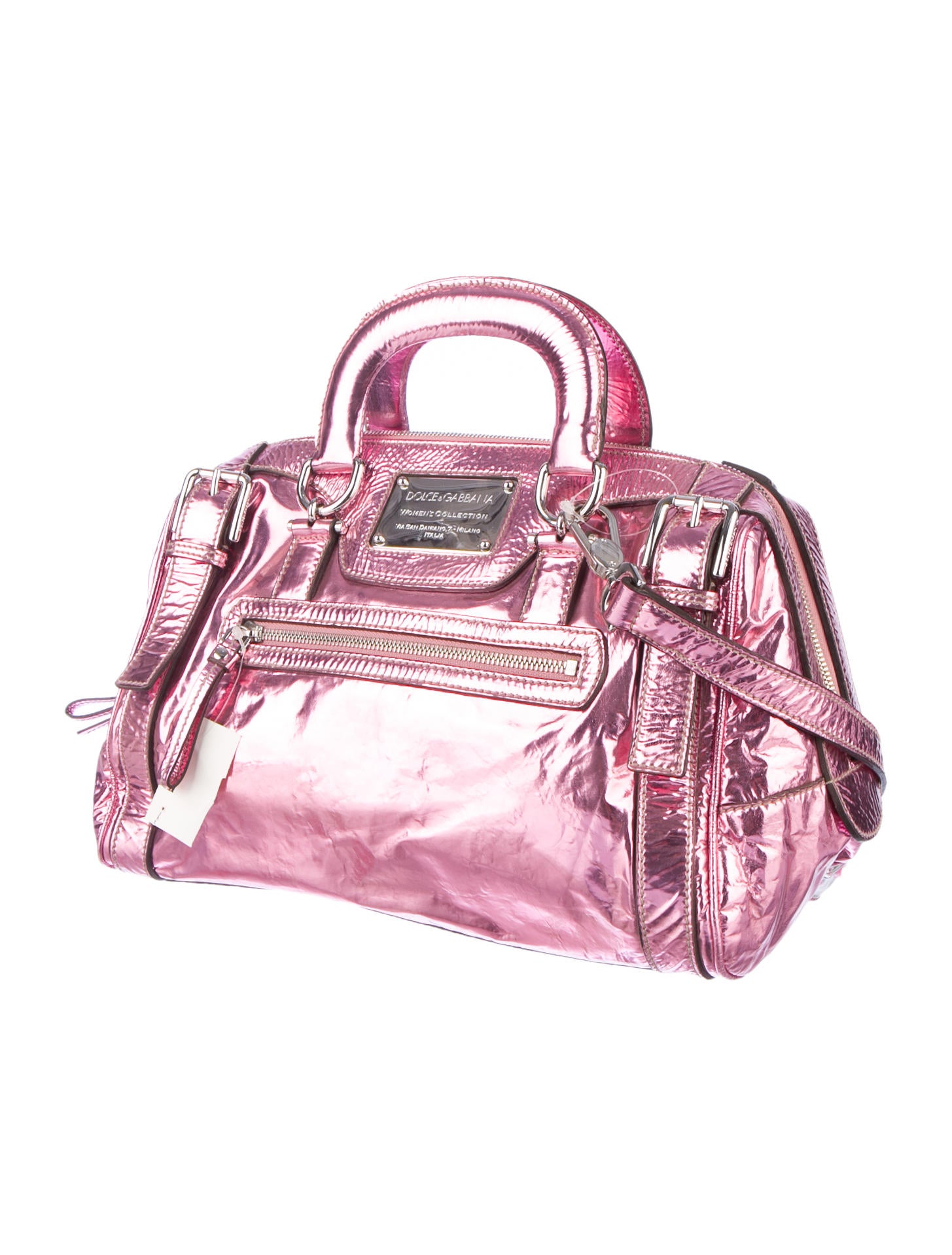 Dolce & Gabbana Metallic Miss Easy Way Bag - Metallic