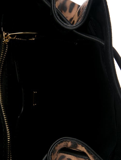 Dolce & Gabbana Leopard Print Backpack