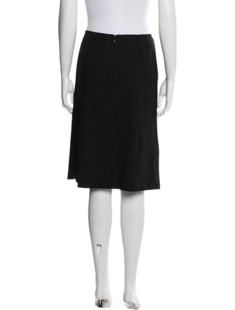 Dolce & Gabbana Virgin Wool Knee-Length Skirt