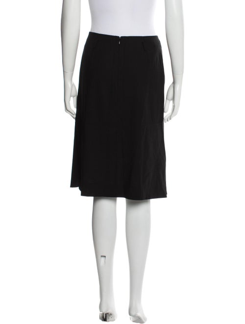 Dolce & Gabbana Virgin Wool Knee-Length Skirt