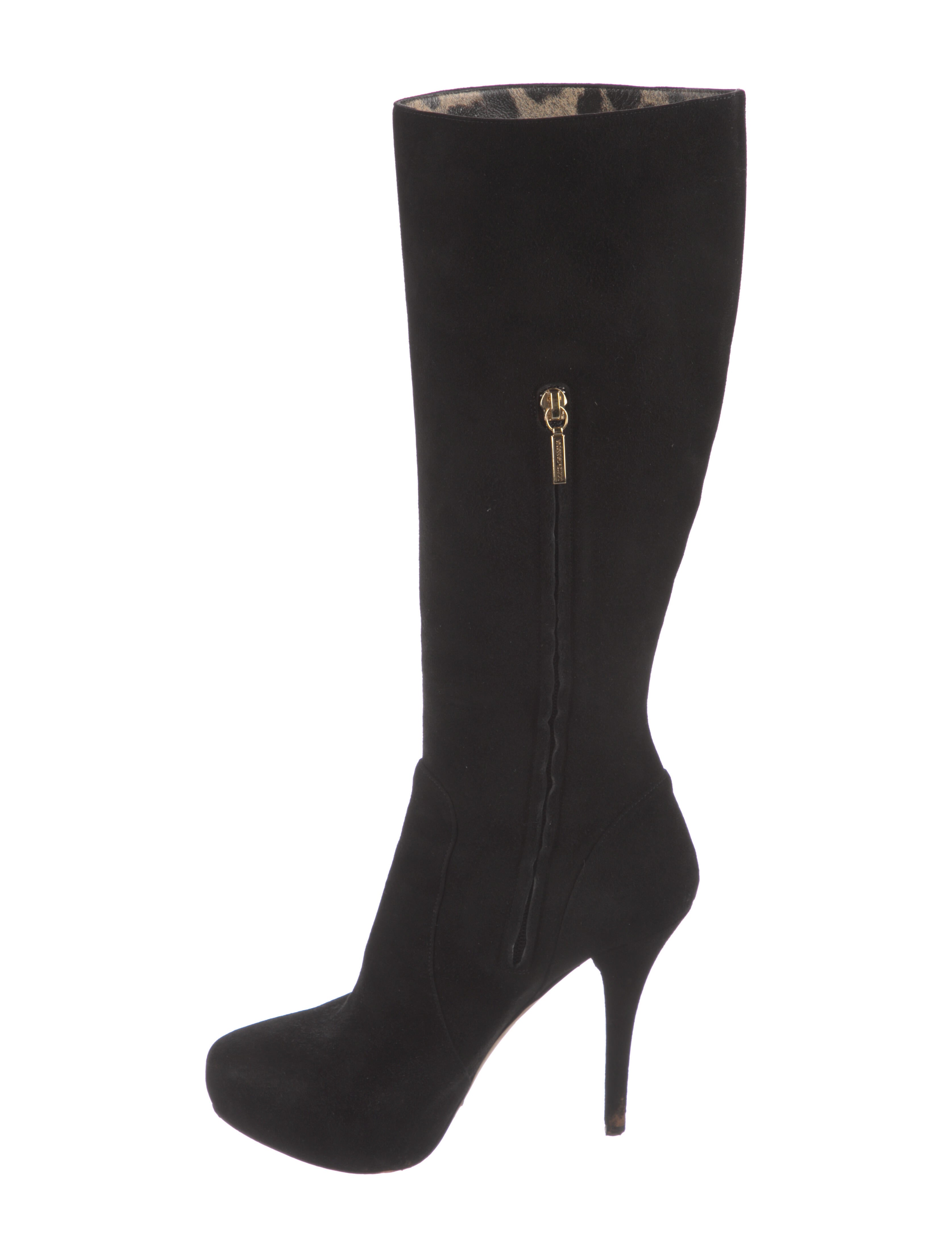 dolce and gabbana runway boots