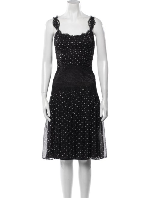 Dolce & Gabbana Silk Knee-Length Dress