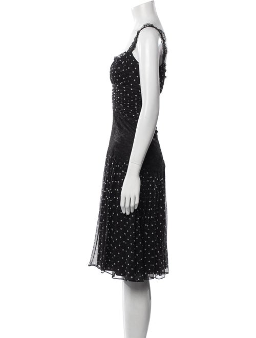 Dolce & Gabbana Silk Knee-Length Dress