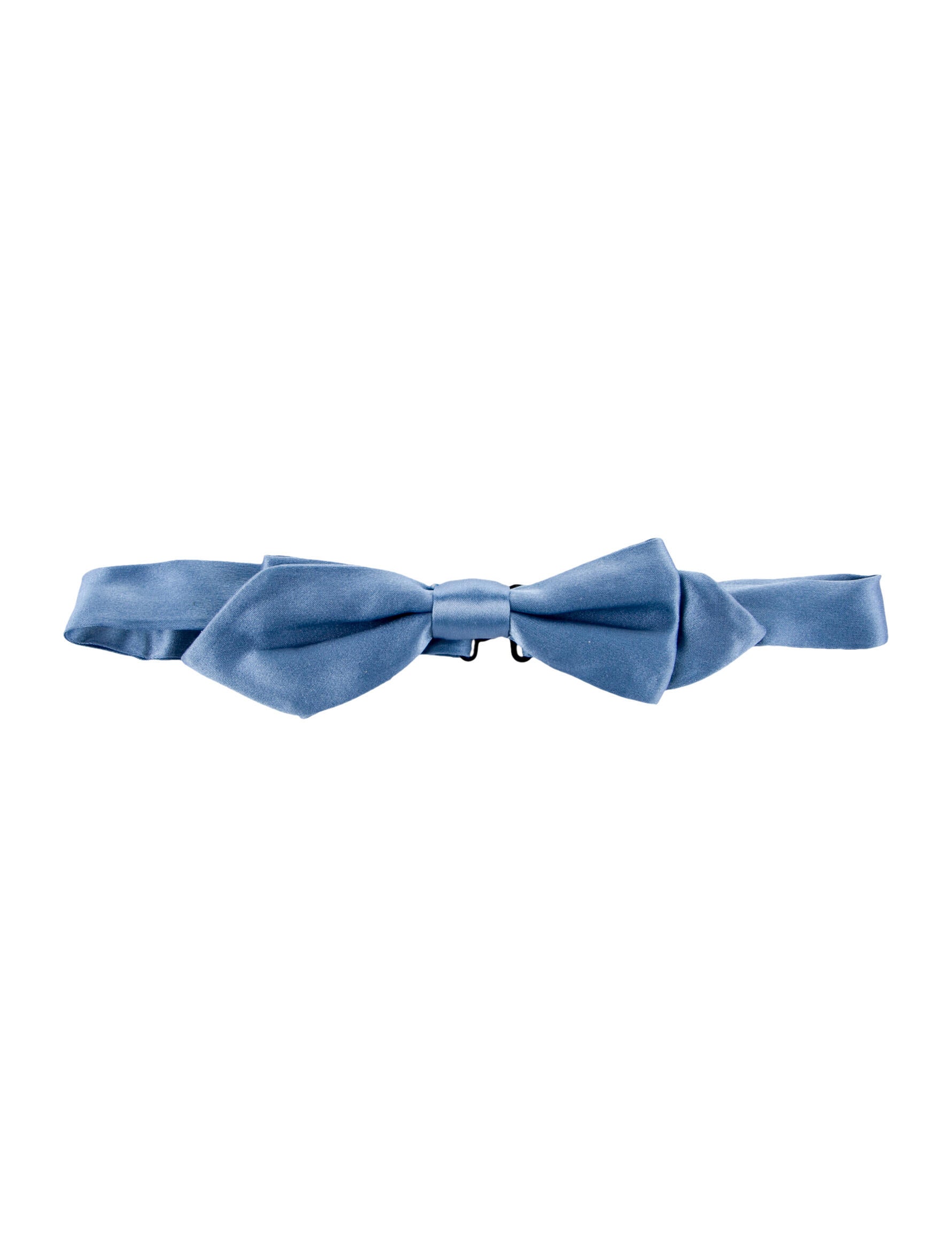 Dolce & Gabbana Silk Solid Bow Tie