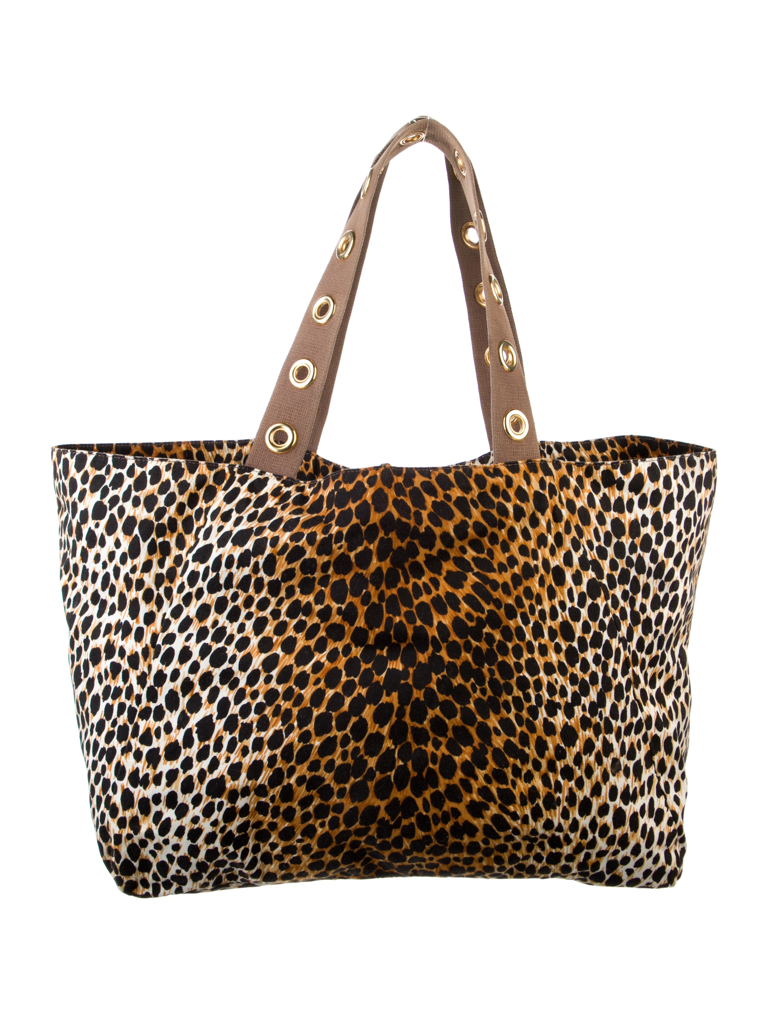 Dolce & Gabbana Leopard Print Tote Totes, Handbags DAG46423 The
