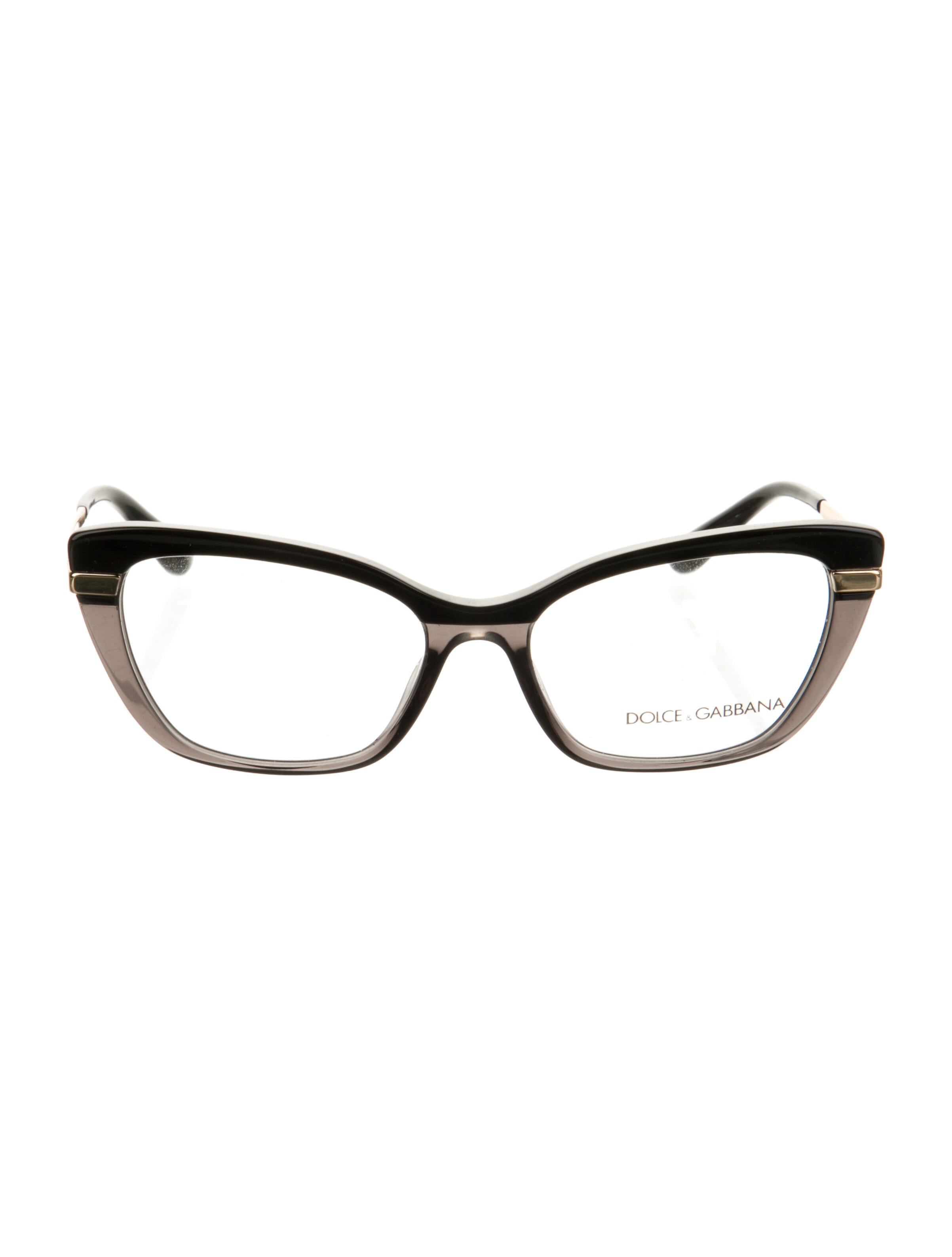 Dolce & Gabbana CatEye Eyeglasses Black Eyeglasses, Accessories