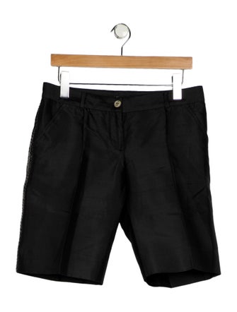 Dolce & Gabbana Silk Mini Shorts