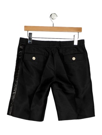 Dolce & Gabbana Silk Mini Shorts