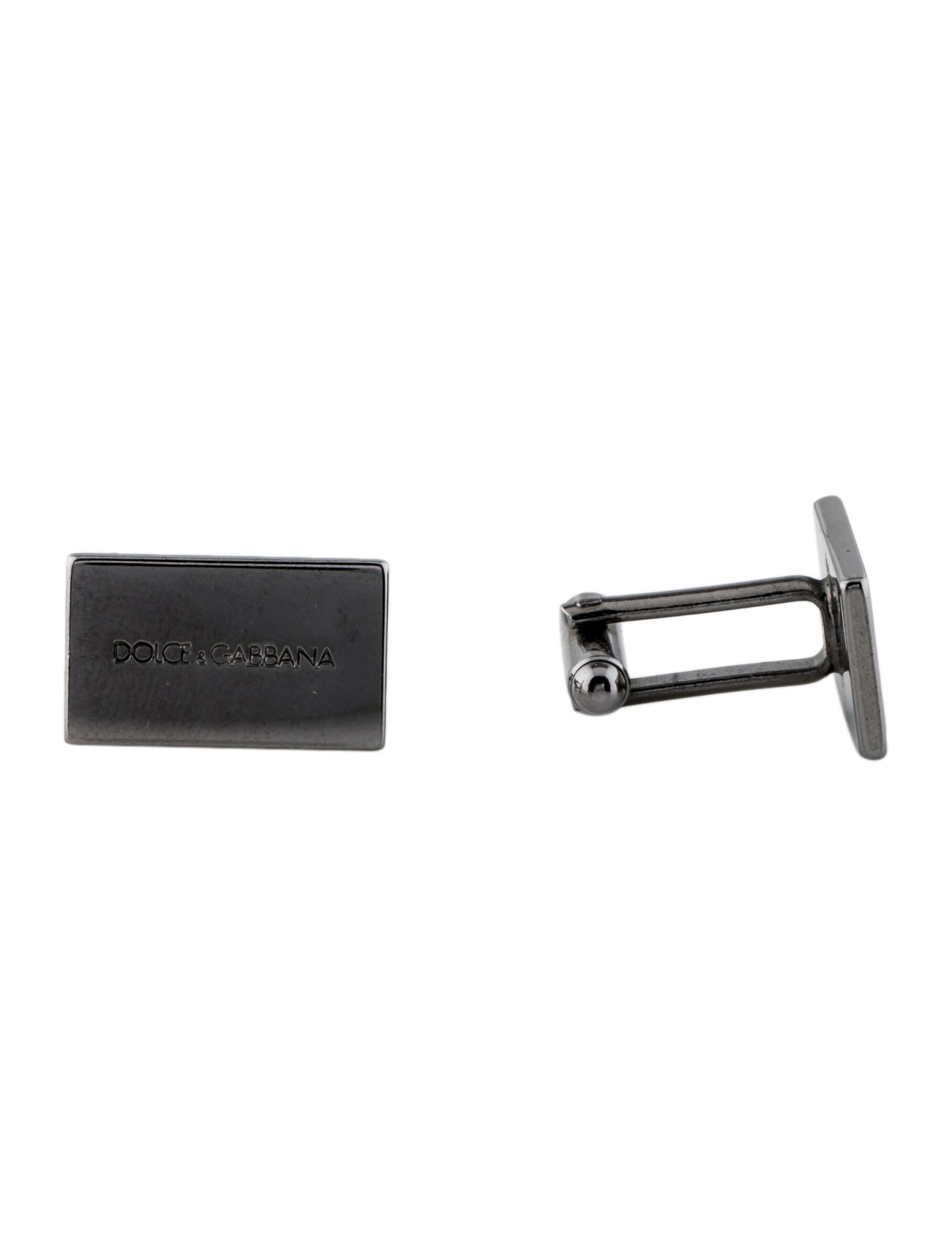 【関税&送料込】Dolce & Gabbana Cufflinks With Logo Cufflinks with DG logo in Gold for Men | Dolce&Gabbana® US