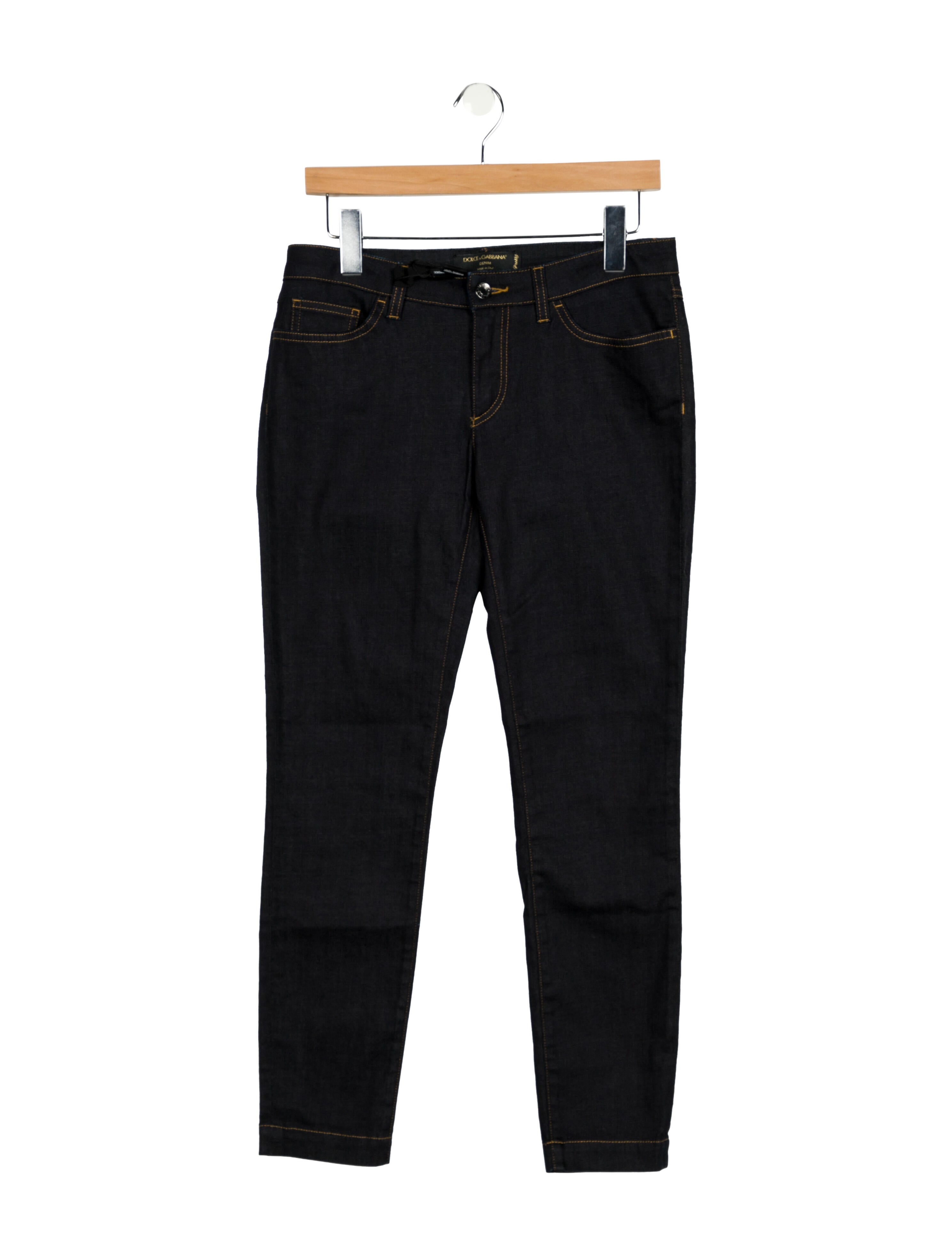 Dolce & Gabbana Mid-Rise Skinny Leg Jeans