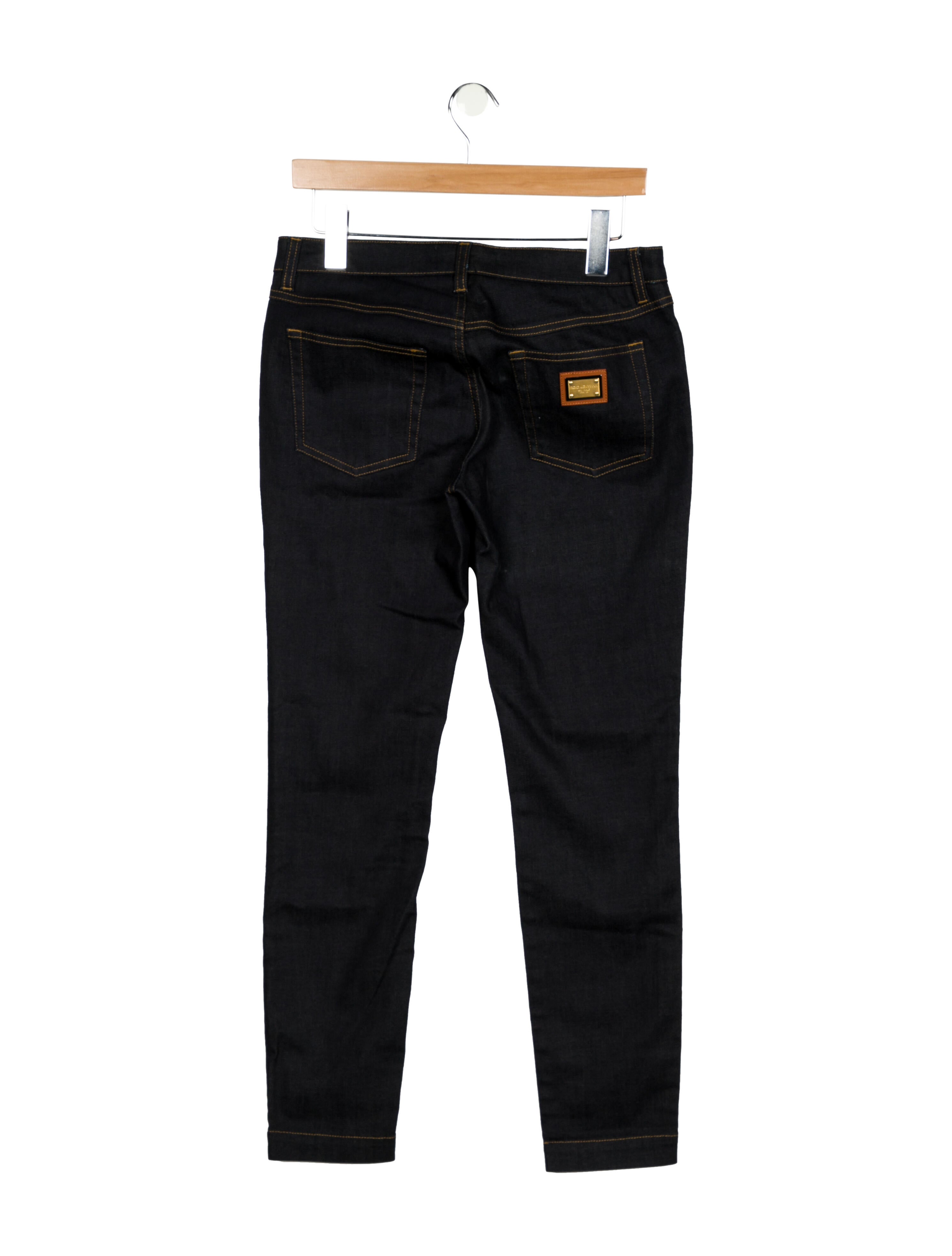 Dolce & Gabbana Mid-Rise Skinny Leg Jeans
