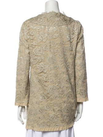 Dolce & Gabbana Lace Pattern Evening Jacket