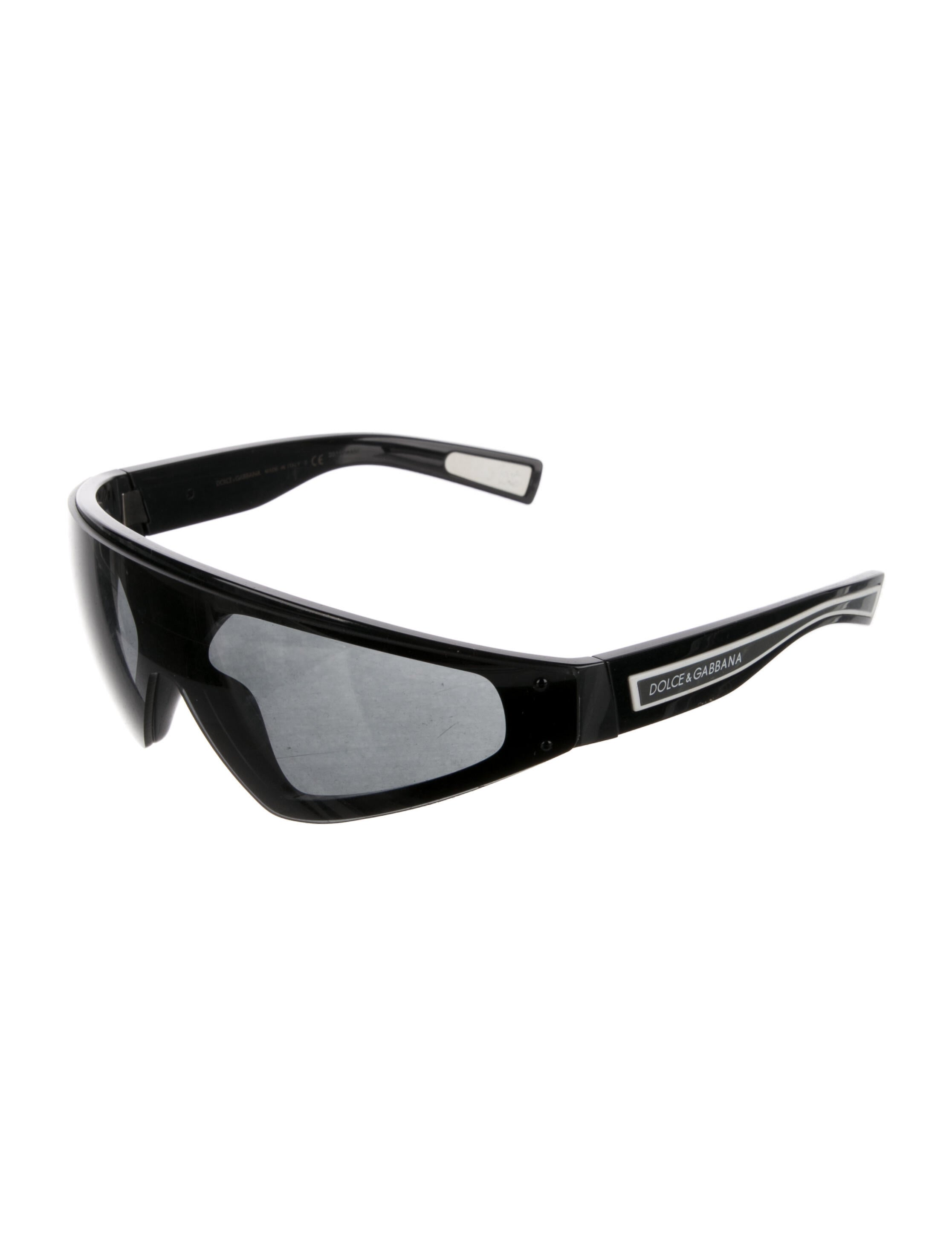 dolce gabbana shield sunglasses