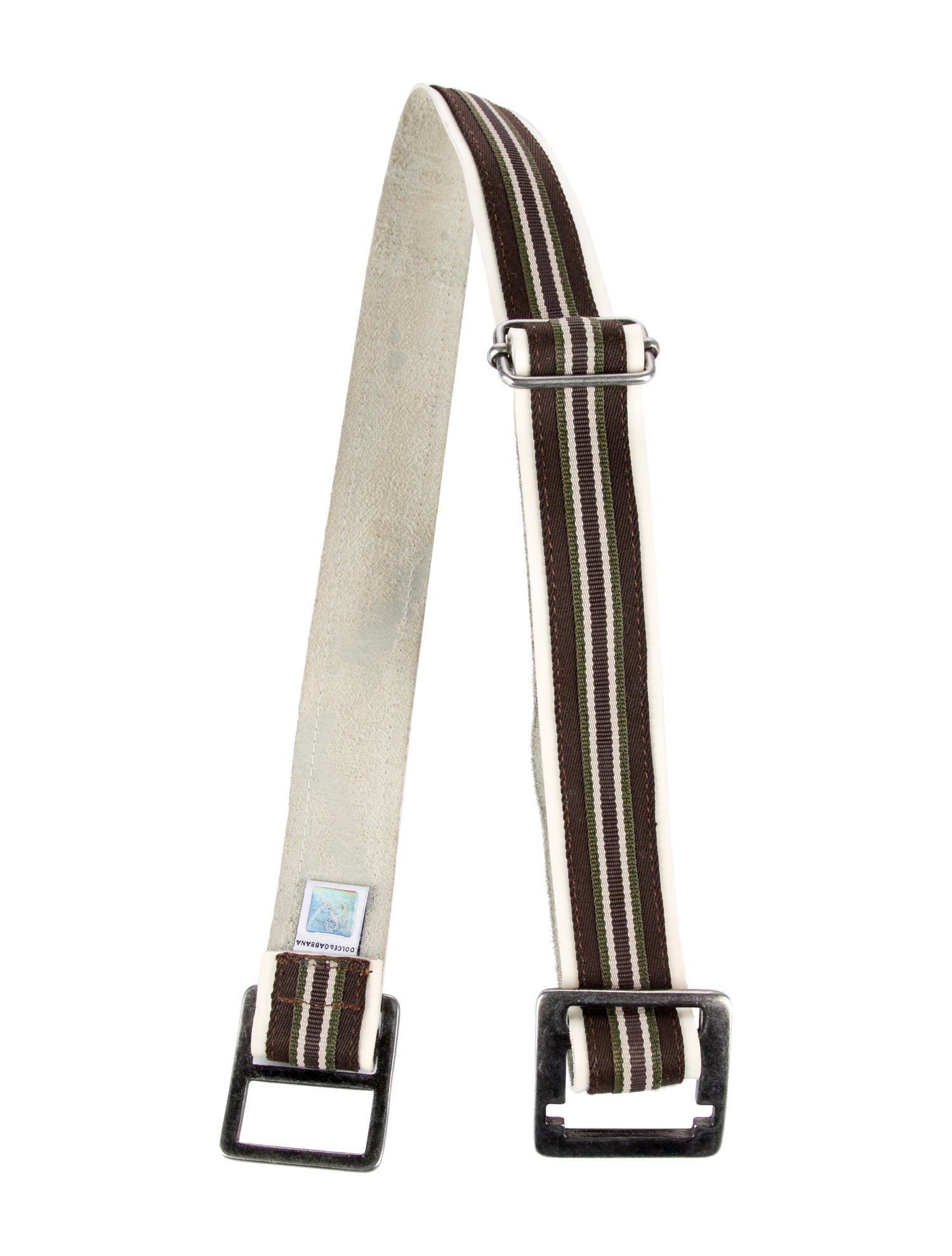 Dolce & Gabbana Striped Belt