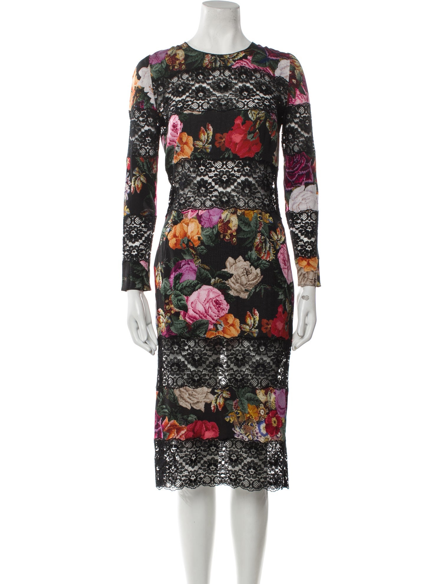 Dolce&Gabbana Midi dress with floral print