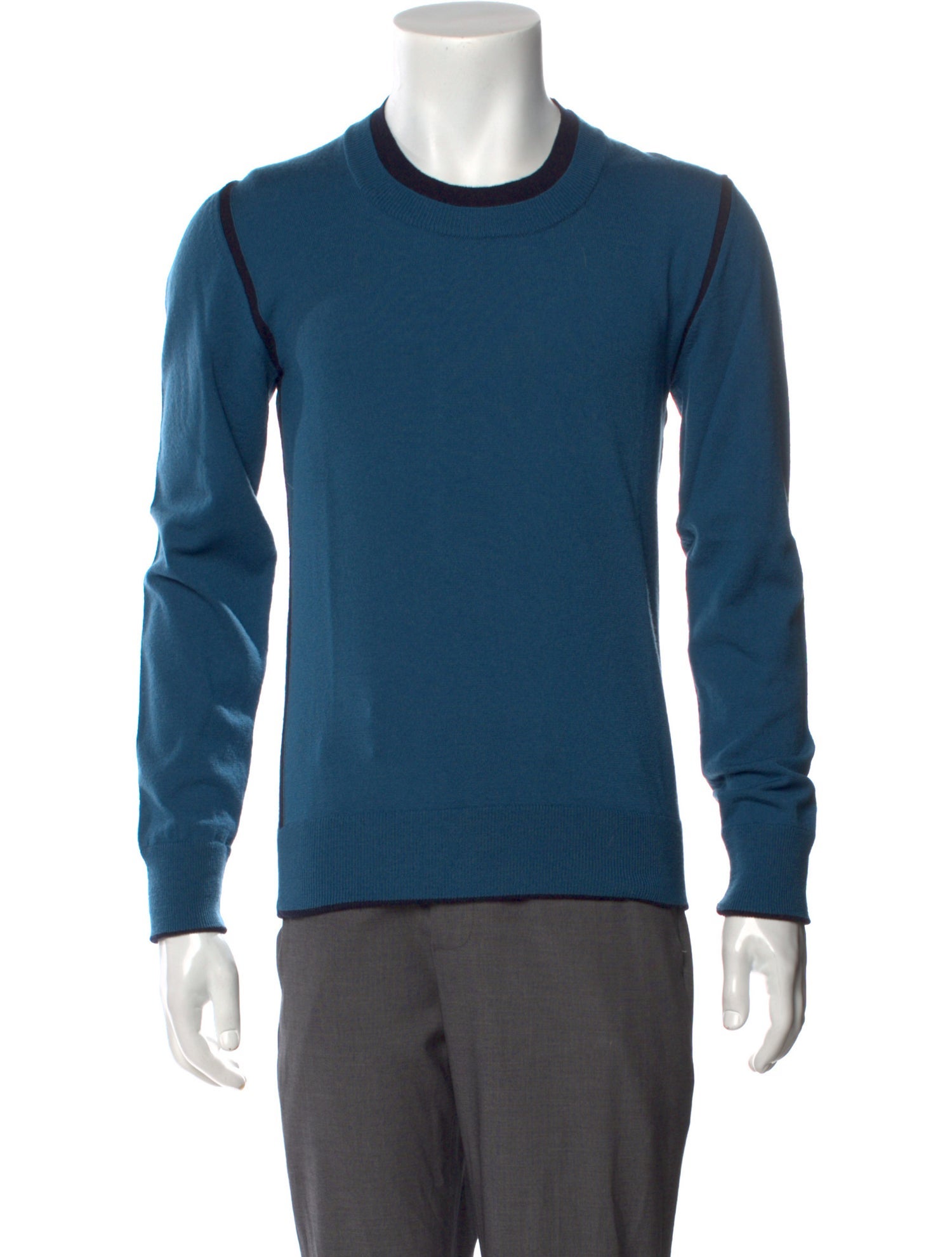 Dolce & Gabbana Multicolor Cotton Crew Neck Pullover Sweater main image 1