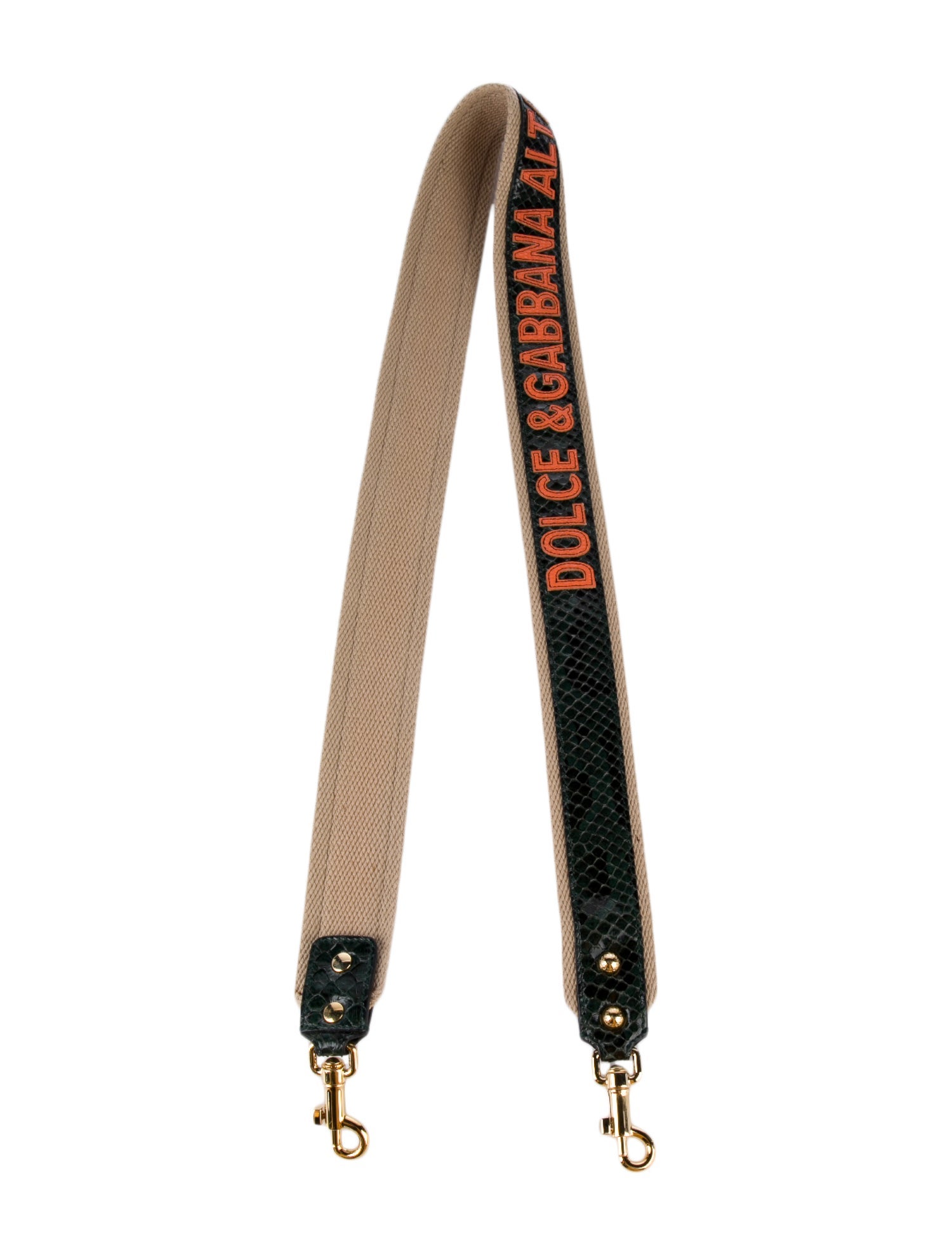 Dolce & Gabbana Snakeskin Bag Strap