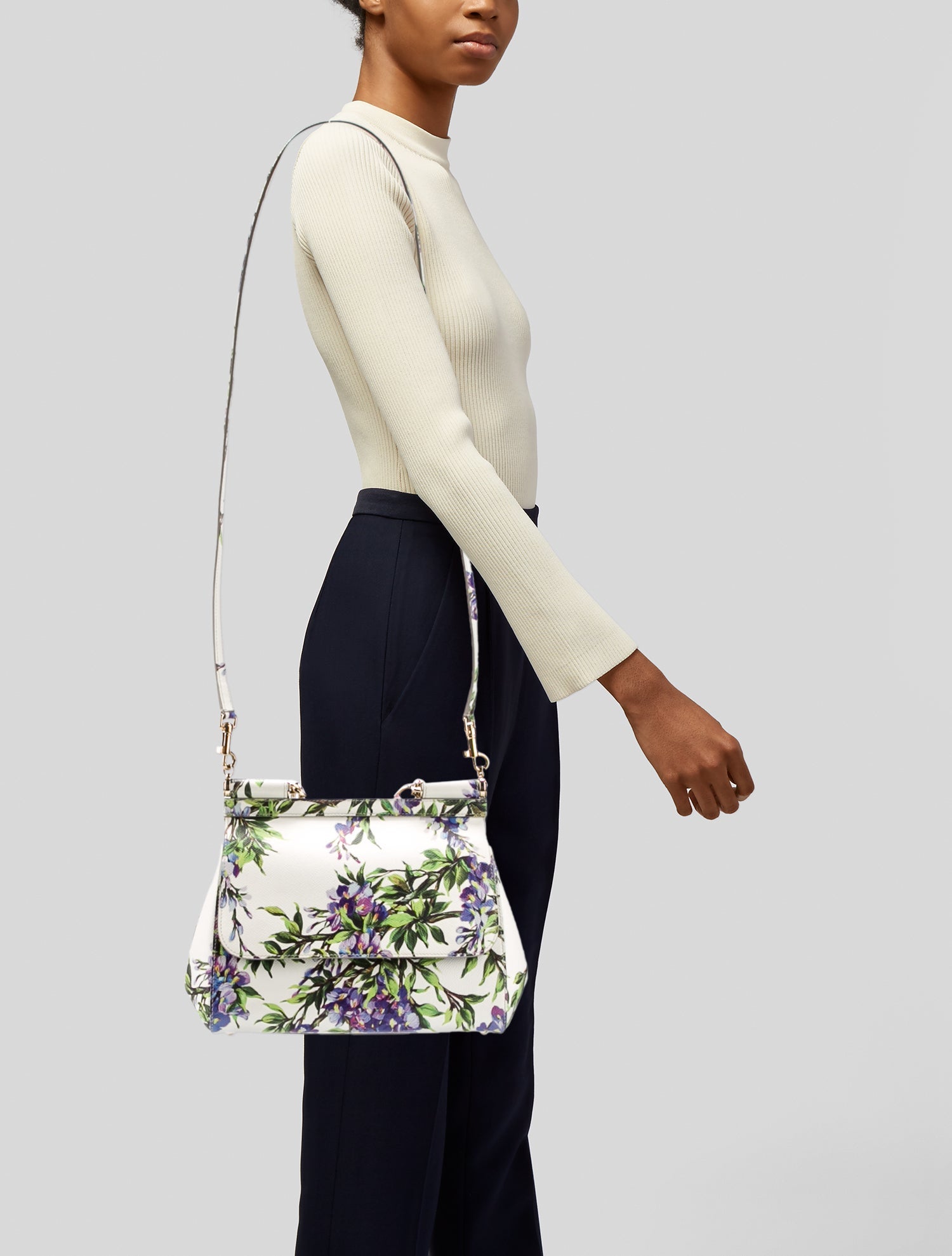 ハンドバッグ Dolce & Gabbana Miss Sicily Medium Bag Medium Sicily handbag in Animal Print for Women | Dolce&Gabbana®