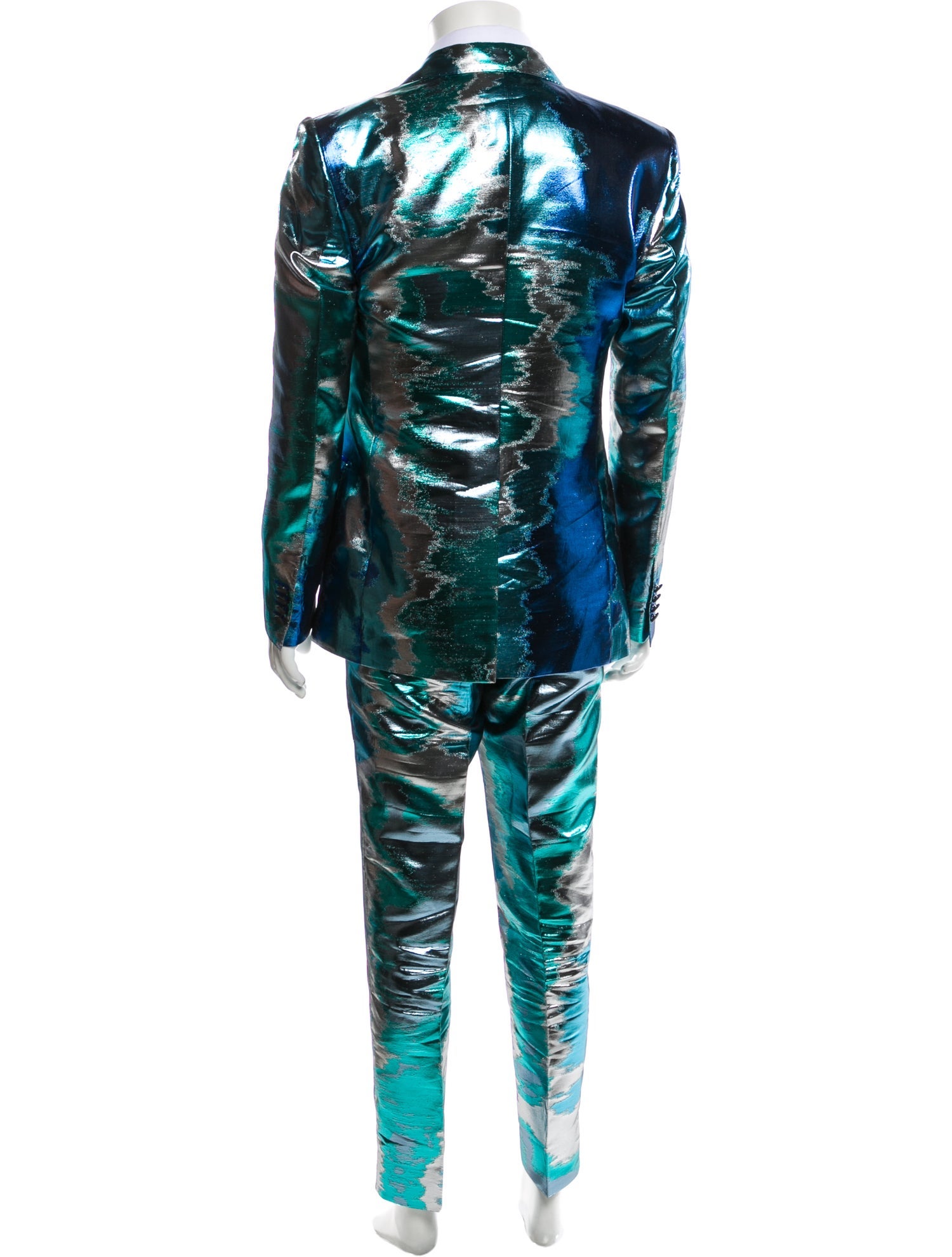 Dolce & Gabbana Printed Three-Piece Suit